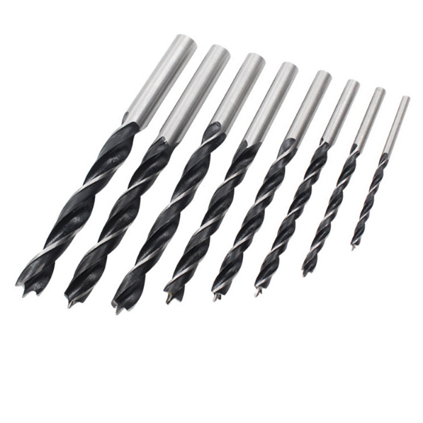 Professional 5 Drill Bits Set (Woodworking Twist Drill Bits 5Pcs, Black Twist Triangle Drill Bits 5Pcs, Orange Buster Drill Bits 5Pcs, Offset Drill Bits 5Pcs, Cross Twist Triangle Drill Bits 5Pcs)