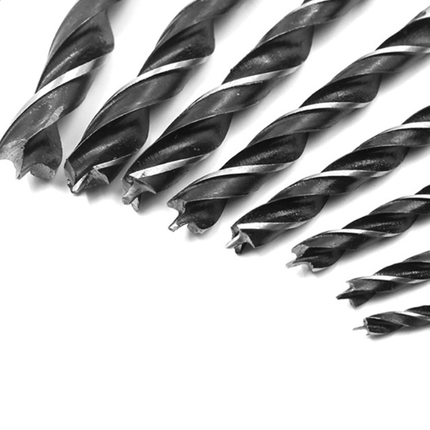 Professional 5 Drill Bits Set (Woodworking Twist Drill Bits 5Pcs, Black Twist Triangle Drill Bits 5Pcs, Orange Buster Drill Bits 5Pcs, Offset Drill Bits 5Pcs, Cross Twist Triangle Drill Bits 5Pcs)