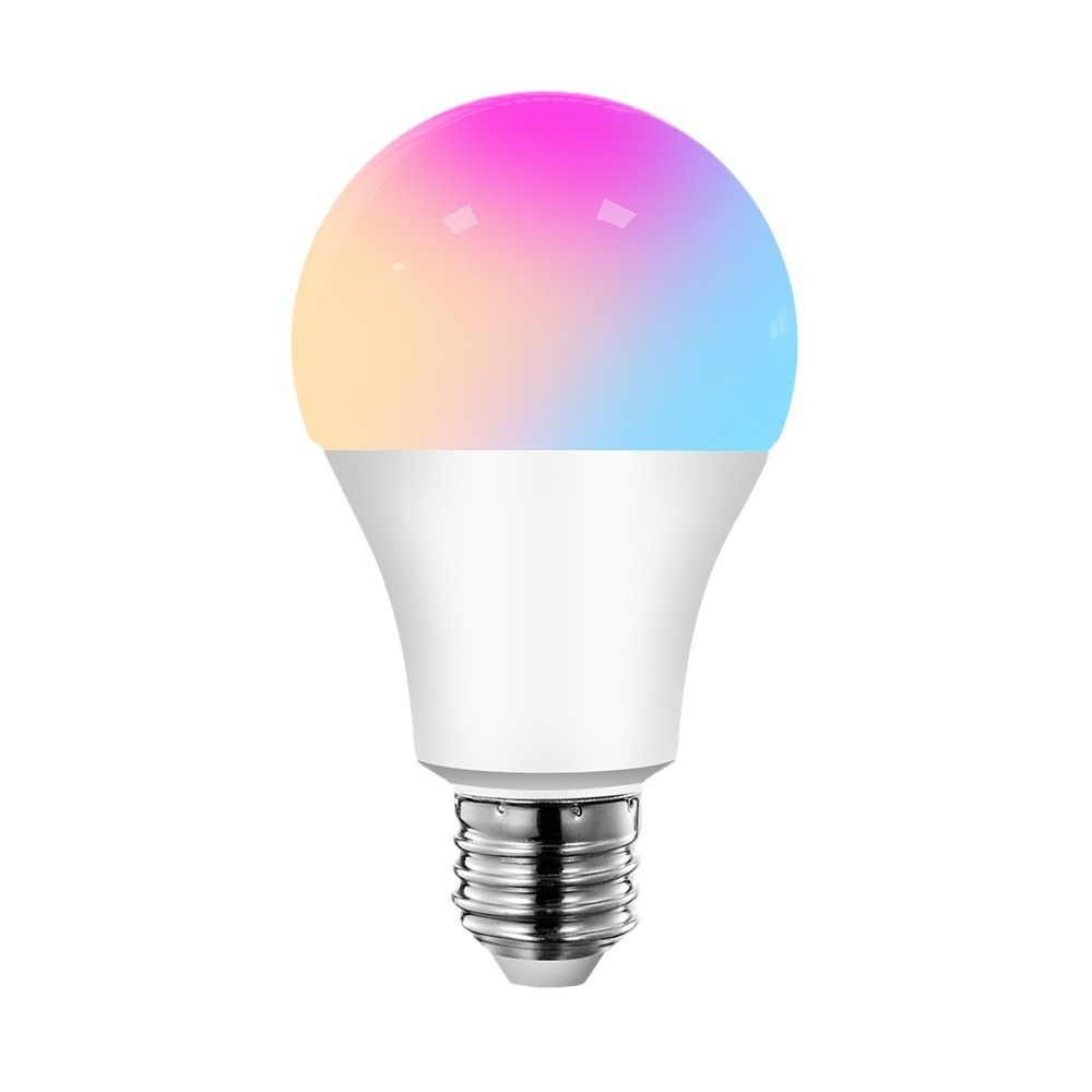 2 Sizes 9W/15W-16 million colours LED RGB bulb B22 Indoor Lighting WiFi Wi-Fi and Bluetooth bulb Multi-colour adjustable Smartlife app control, compatible with TUYA APP (smartlife), Alexa, Google Home