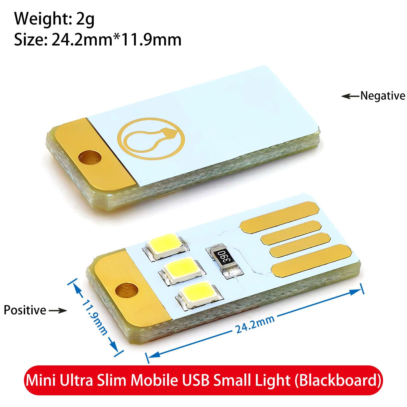 Universal USB Power 0.2w Led Plug-in Portable Mini Night Light LED Reading Book Lamp Soft Eye Care Lights, Energy Saving For Mobile Power, Computer Office, Bedroom, Hallway, Kitchen, Camping (2 pcs)