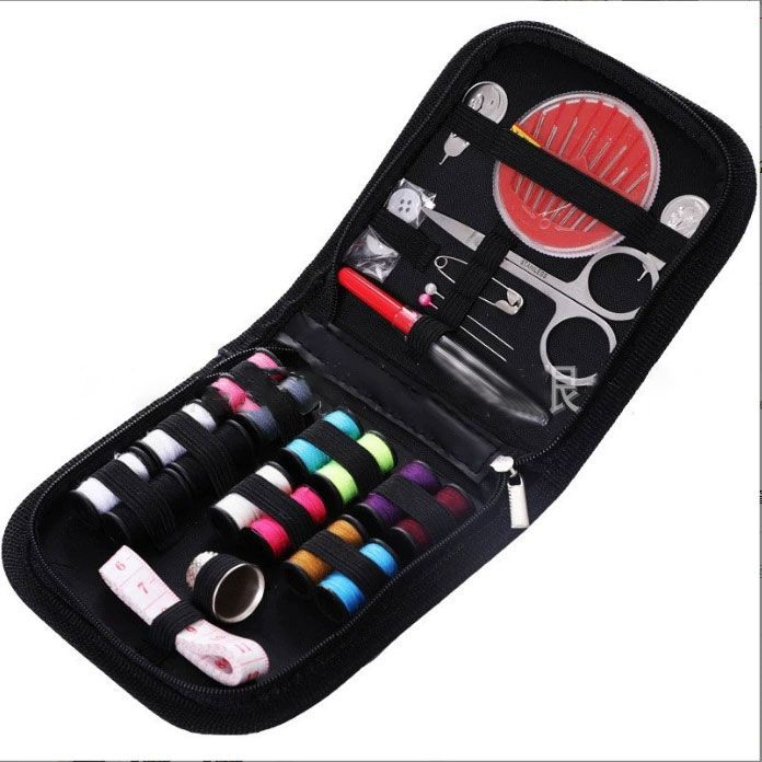 2colours Handheld Mini Portable Sewing Machine Handheld Sewing Machine Needlework Electric Home Quick Repair Tool Easy to Operate Comes with sewing kit and usb charging cable Battery can be installed.