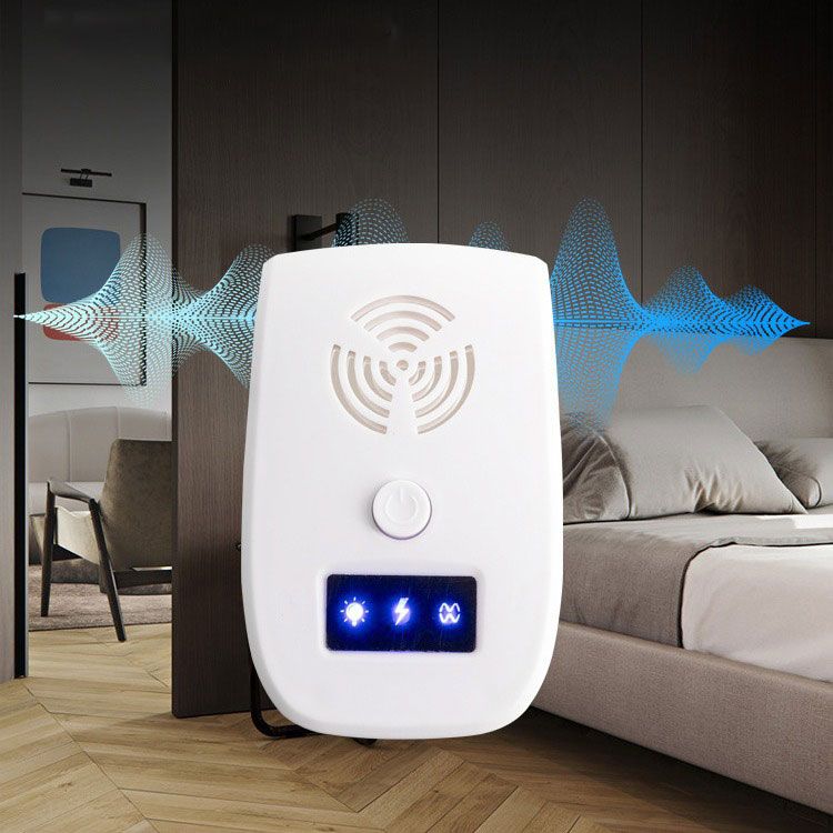 2 Pcs Sonic Mosquito Repeller Electromagnetic Wave Mosquito Exterminator Three-speed Adjustment Wide Coverage Mute Mouse Repeller Pest Insect Repeller Mute Repeller High Frequency Speaker
