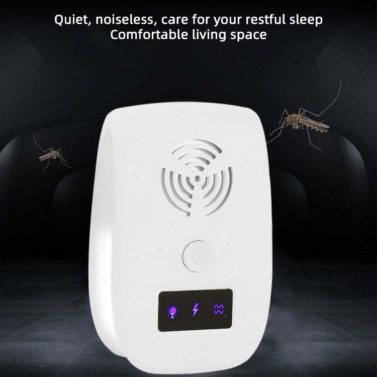 2 Pcs Sonic Mosquito Repeller Electromagnetic Wave Mosquito Exterminator Three-speed Adjustment Wide Coverage Mute Mouse Repeller Pest Insect Repeller Mute Repeller High Frequency Speaker