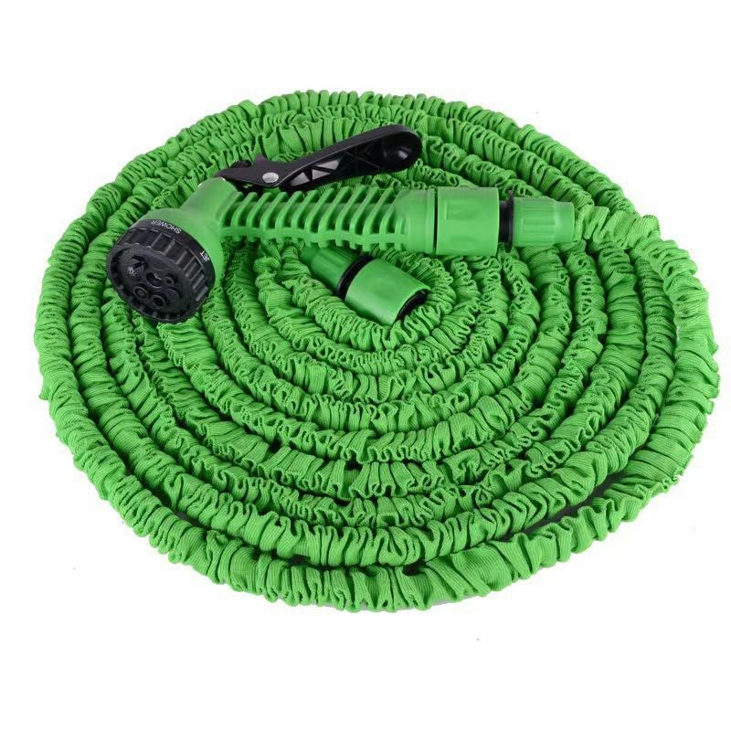 3 Sizes 50-100-150Ft Garden Hose Retractable Flexible Hose 7-in-1 Spray Gun Waterer Hose Hose Hose Can Water Flowers, Car Wash, Garden Lawn Care