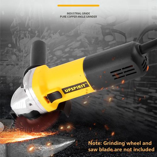 1050W 5-inch 11000r/min Household Angle Grinder 6-speed control Cutting Machine Engraving Machine Polishing Machine Sanding Machine Diameter of grinding disc 125mm