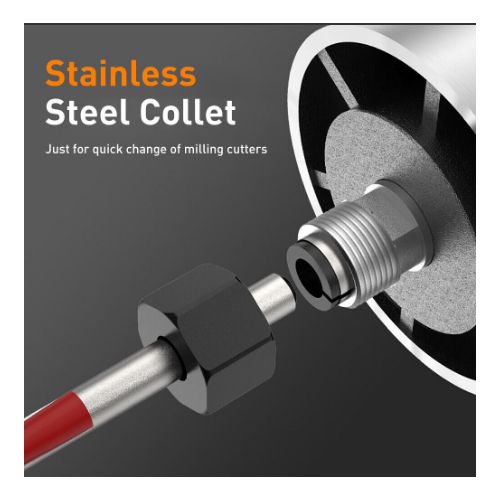 800W Electric Wood Trimmer Handheld Palm Router Machine - 30000RPM High Speed Woodworking Slotter & Engraver - Ideal Power Tool for Carpentry & DIY