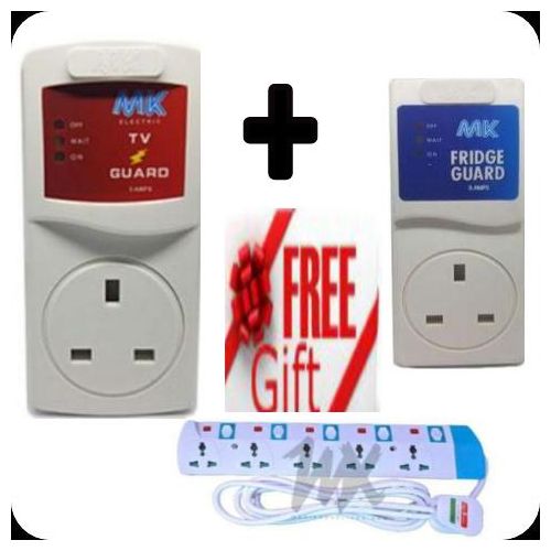 MK TV AND FRIDGE GUARD +FREE 5 WAY Extension