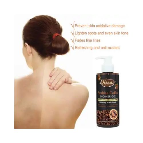 Disaar Arabica Coffee Shower Gel Skin Repair Brightening Rich Foam