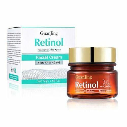 Guanjing Retinol Face cream With Nicotinamide And Vitamin E -Removes Wrinkles,Anti -Acne and Smoothes