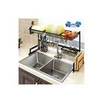 CLEARANCE SALE!! Multifunctional Over The Sink Dish/Utensils Drying Rack