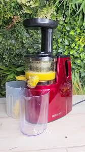 LIMITED OFFER!!!   REBUNE ELECTRIC 2 IN 1 SLOW JUICER   With Outlets For Juice & Pulp    With 2 1000 ml Juicer Cups, Small Mouth Feeder, Cleaning Brush For Easy Cleaning