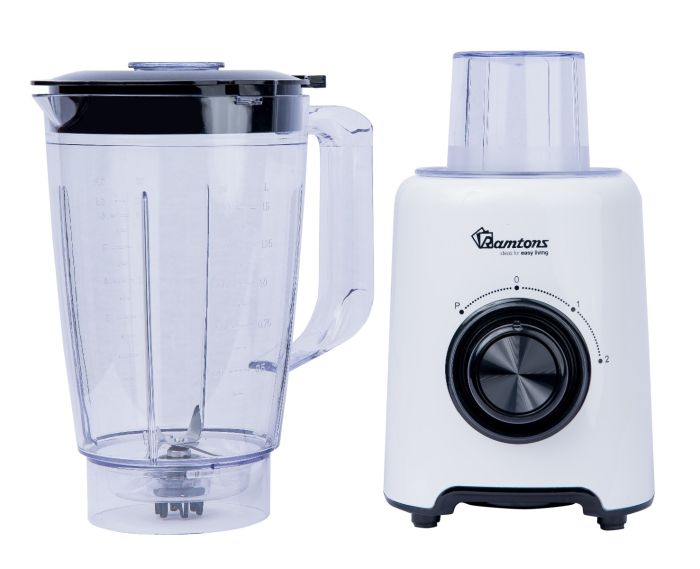 LIMITED OFFER!!!  RAMTONS RM/579- BLENDER + MILL 1.5 L + FREE GIFT (500 W, 2 Speed + Pulse, Double Locking Safety Feature, Can Blend Ice, Detachable Measure Cup)