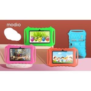 DISCOUNTED OFFER!! Modio Kids Study Tablet 128GB/4GB 5G with SIM Card Slot - Toys COMES WITH A SILICONE COVER- KIDS TABLETS