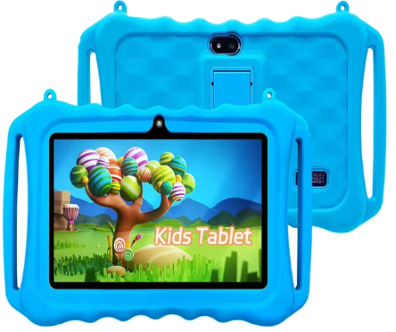 DISCOUNTED OFFER!! Modio Kids Study Tablet 128GB/4GB 5G with SIM Card Slot - Toys COMES WITH A SILICONE COVER- KIDS TABLETS