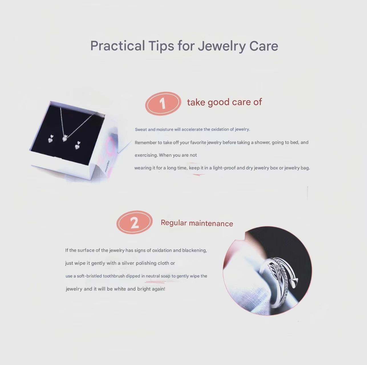 Gold Ring Ring 6-piece set Simplicity geometry Love Ring 6-piece set Fashionable and versatile Women's Rings