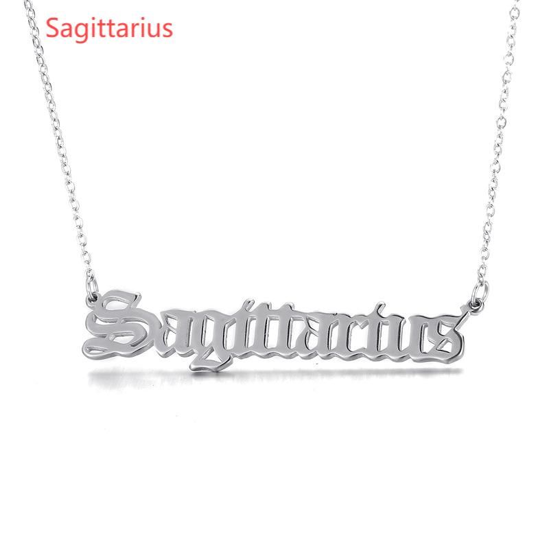 Constellation Necklace  6 constellations Gemini Taurus Pisces Scorpio Sagittarius Aquarius Personality and fashion
