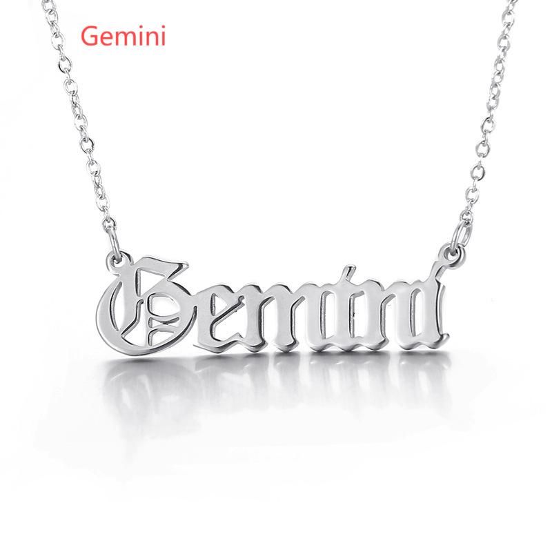 Constellation Necklace  6 constellations Gemini Taurus Pisces Scorpio Sagittarius Aquarius Personality and fashion