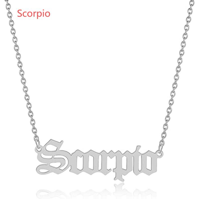 Constellation Necklace  6 constellations Gemini Taurus Pisces Scorpio Sagittarius Aquarius Personality and fashion
