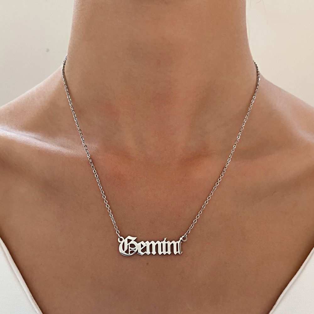 Constellation Necklace  6 constellations Gemini Taurus Pisces Scorpio Sagittarius Aquarius Personality and fashion