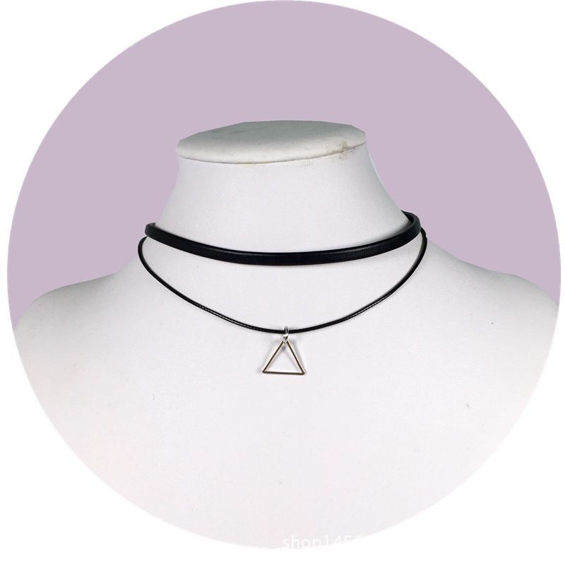 Black Choker Necklace Clavicle Necklace Women's necklace Sexy personality Neck jewelry Necklaces