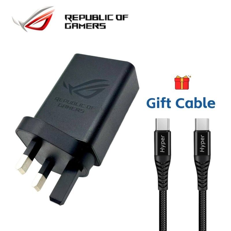 Original ASUS ROG 30W Fast Hyper Charging Set Travel Charger adapter ROG phone 2 3 5 5s 6 7 ROG Zenfone Type-C Power PD cable