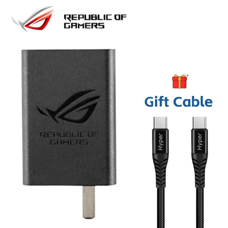 Original ASUS ROG 30WFast Hyper Charging Set Travel Charger adapter ROG phone 2 3 5 5s 6 7 ROG Zenfone Type-C Power PD cable
