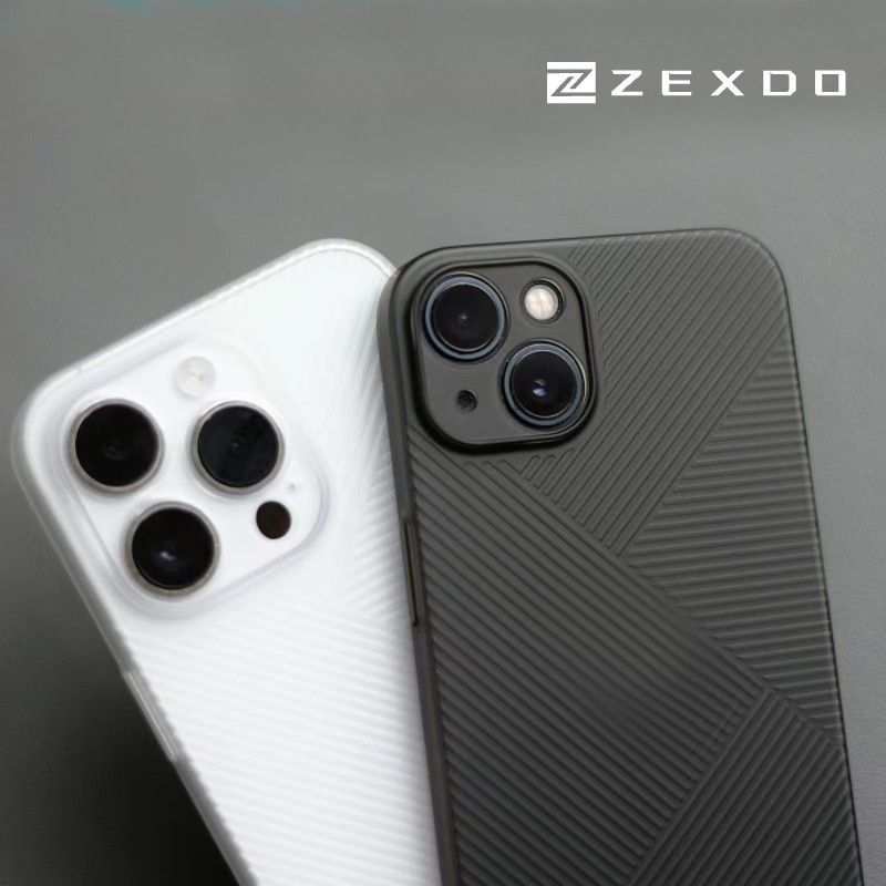 ZEXDO Compatible For iPhone 12 13 14 15 Pro Max 14pro Cases Transparent Matte Cover