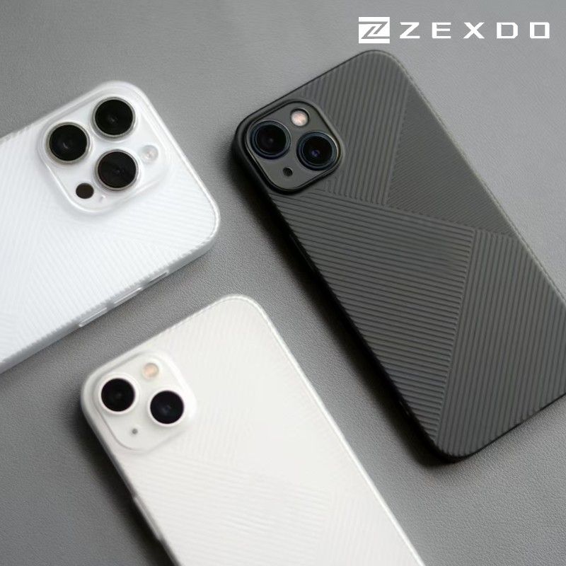 ZEXDO Compatible For iPhone 12 13 14 15 Pro Max 14pro Cases Transparent Matte Cover