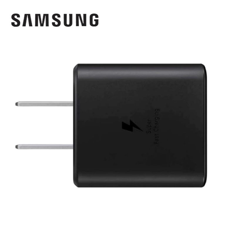 SAMSUNG 45W Wall Charger Power Adapter with Cable Included, Super Fast Charging for Galaxy Phones, Tablets and USB Type C Devices, Low Standby Power Consumption