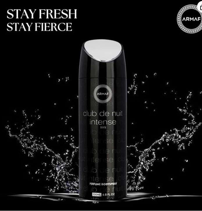 Armaf Club De Nuit Intense Man Body Spray 200ml, Perfume De Spray Corporal Club De Nuit Intense De Armaf