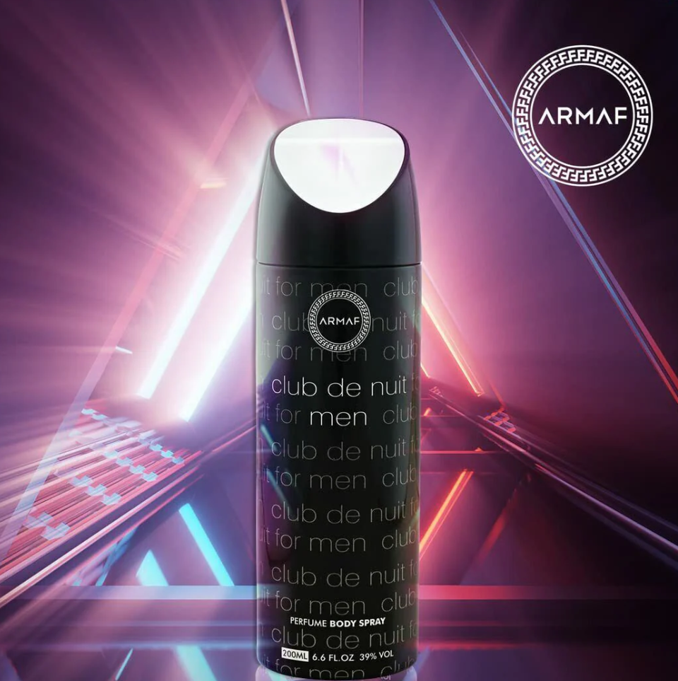 Armaf Club De Nuit Intense Man Body Spray 200ml, Perfume De Spray Corporal Club De Nuit Intense De Armaf
