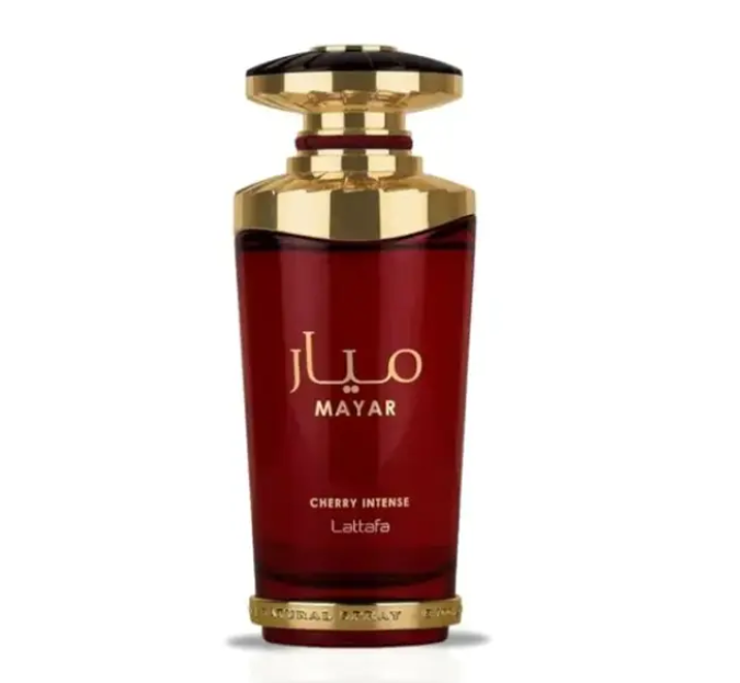 Lattafa Mayar Cherry Intense for Unisex Eau de Parfum Spray, 3.4 Ounce / 100 ml EDP long lasting fragrance for men and women