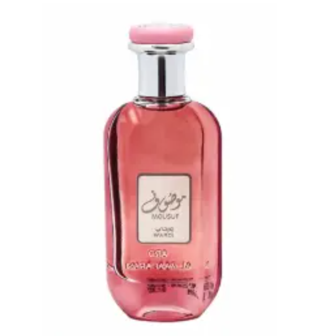 Mousuf Wardi Perfume| Eau De Parfum 50ml | by Ard Al Zaafaran. Original EDP Long Lasting Women Perfume. Fragrance For Women. Best Quality Feminine Scent