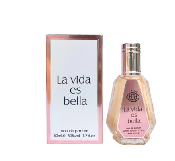 (NEW ARRIVAL)La Vida Es belle perfume for ladies 50ml by fragrance world-elegant perfume from fragrance world