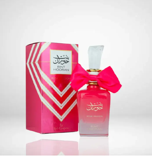 Bint Hooran Rose Passion 100ML Oriental Fragrance | Perfect for that Fresh, Soft, Seductive Vibe-Bint Hooran Rose Passion by Ard Al Zaafaran 100ml EDP Eau De Parfum, Ladies Arabian Fragrance Perfume