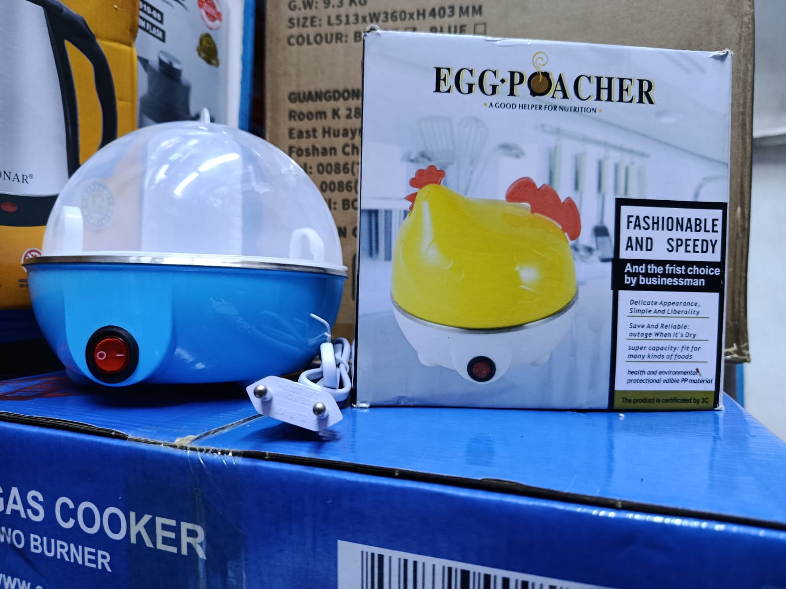 Single egg boiler