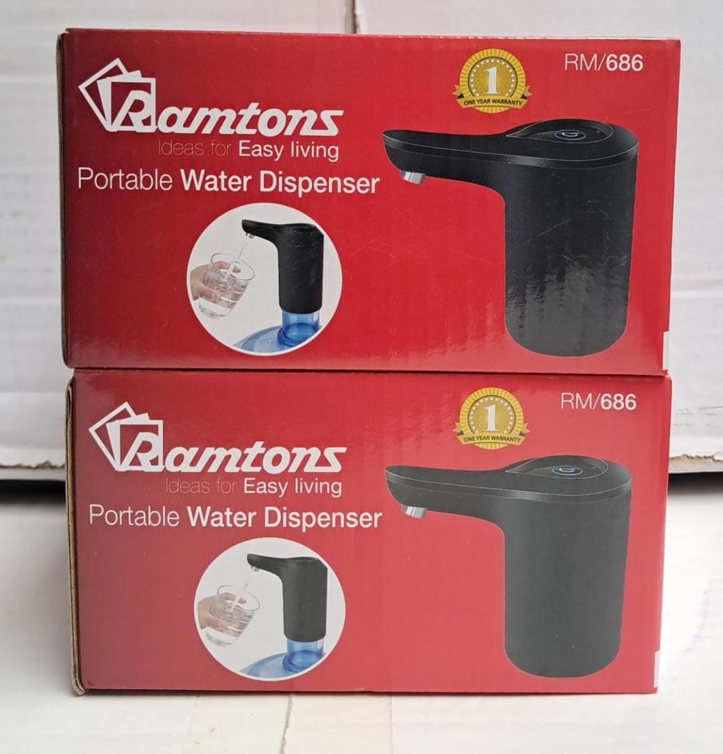 Ramtons portable and rechargeable water dispenser