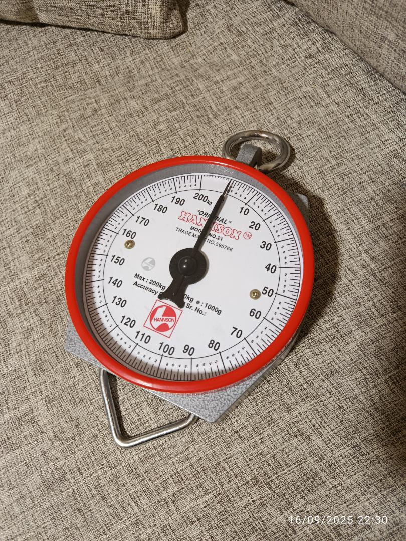 Hanson 200Kgs Heavy Duty Digital Hanging Weighing Scale for Industrial Commercial Home or store Use