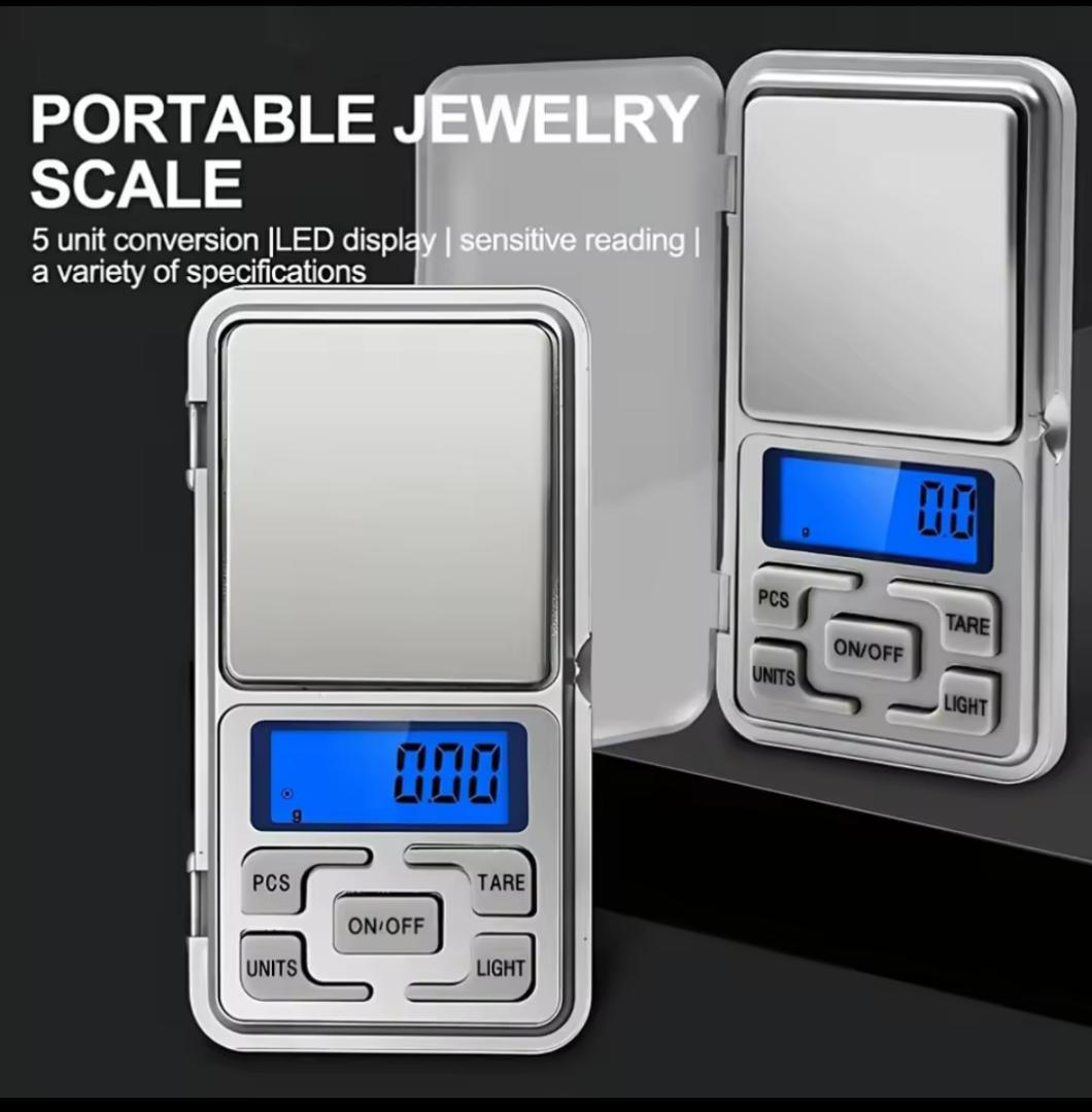 High Precision 0.01g to 200g Digital Pocket Weighing Scale for Jewelry, Gold, Powder, Herbs and Portable Drug Measurement