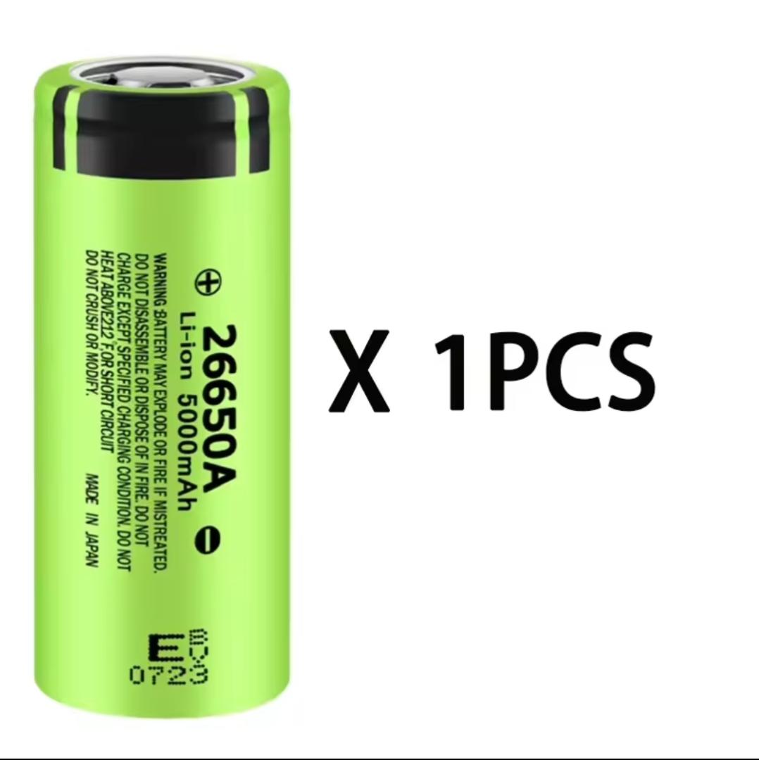 New 26650 Battery 3.7V Rechargeable 5000mah lithium battery flashlight lithium battery low discharge powerbank battery new