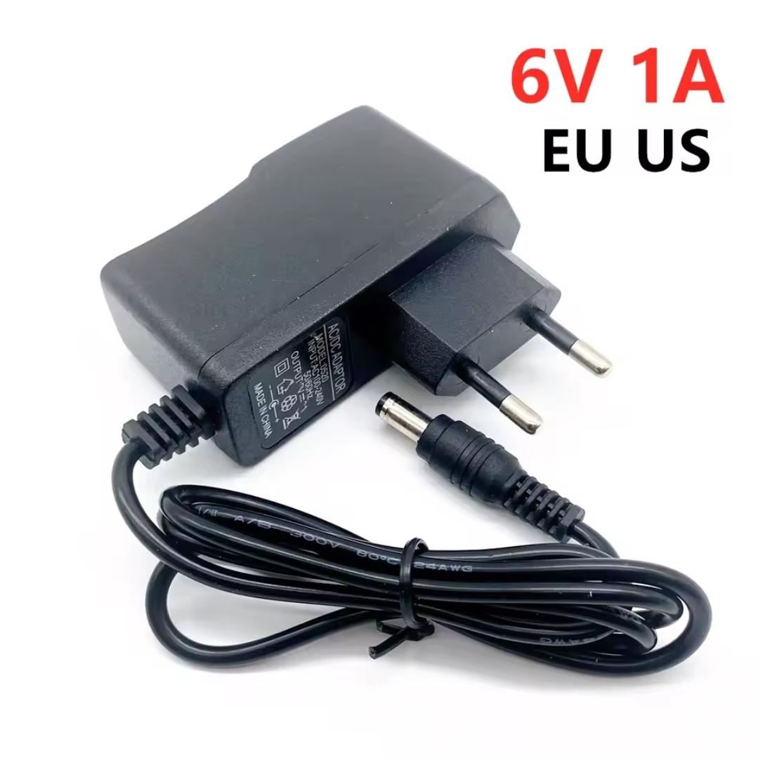 Power supply power adaptor 6V 1A charger