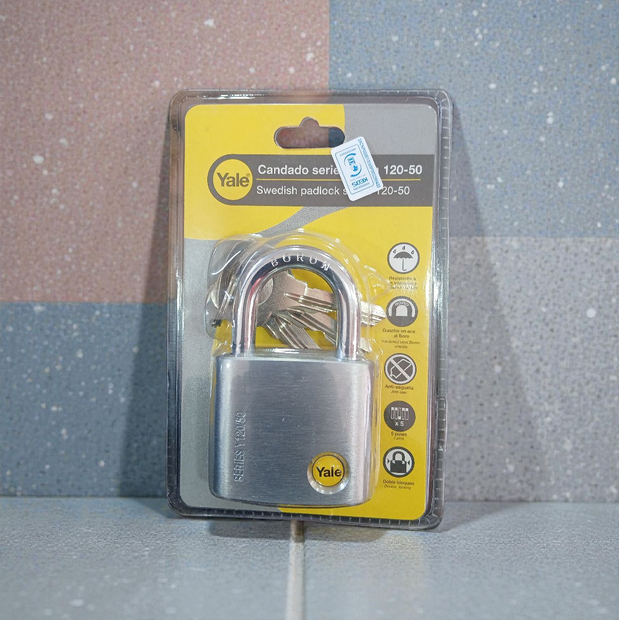 Yale 50mm Heavy Duty Padlock – Anti-Theft Security Lock KEBS approved top security padlock