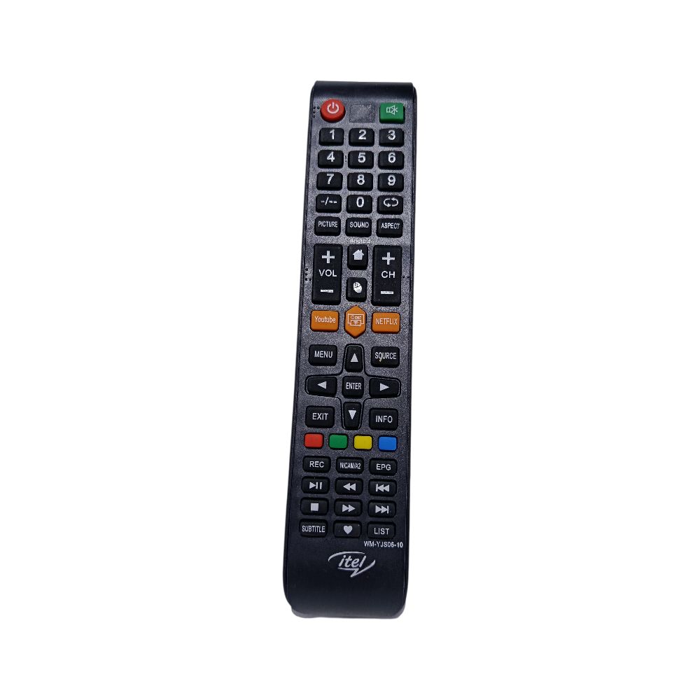 Itel Smart TV Remote Control – Universal Replacement Remote for Itel Android & Smart Televisions