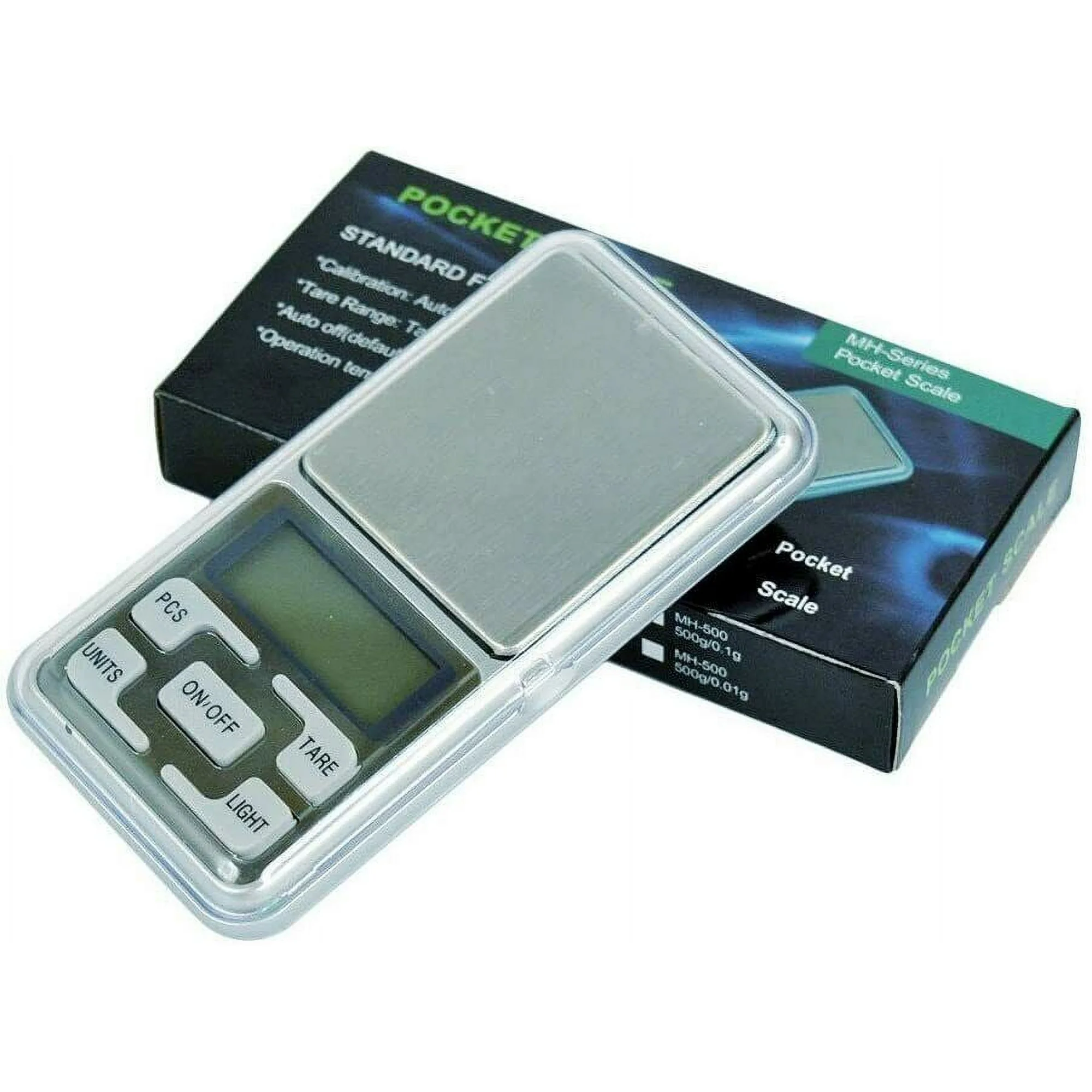 Portable Mini Digital Jewelry Scale 200g x 0.01g with LCD Screen Pocket Size for Accurate Gold, Silver, Herb and Precision Gram Weighing