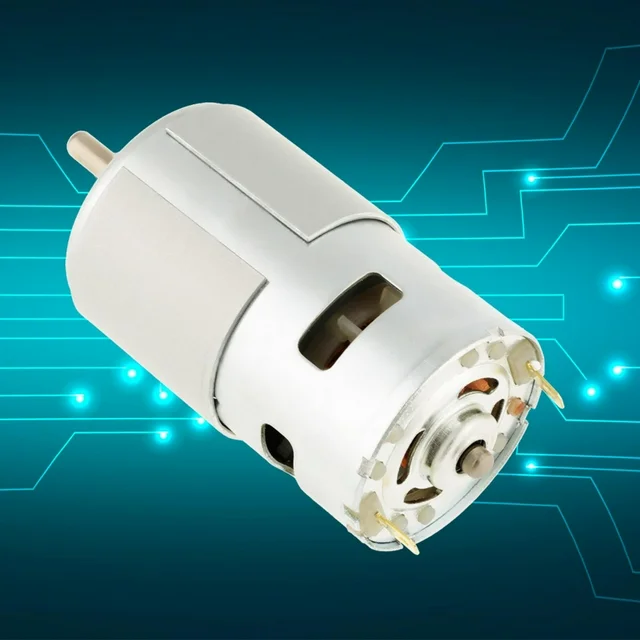 DC 12V High Power Electric Motor with Double Ball Bearing and Large Torque for DIY Projects, Machinery Repairs, Robotics and Electronic Applications in Kenya