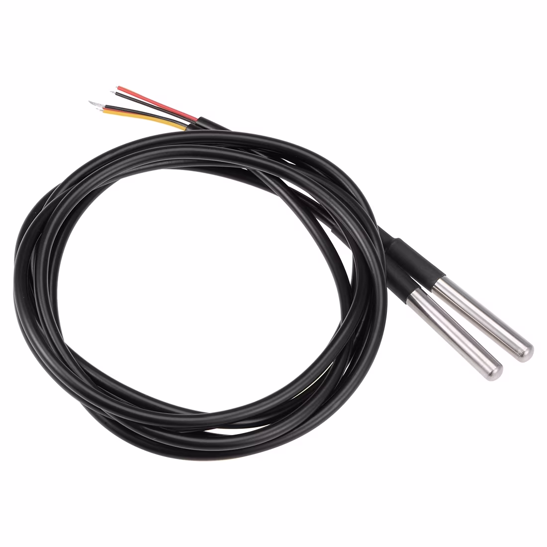 DS18B20 Waterproof Temperature Sensor Digital Probe for Arduino Raspberry Pi 1 Wire Stainless Steel Sensor Module for Water Liquid Weather Monitoring Smart Projects Kenya