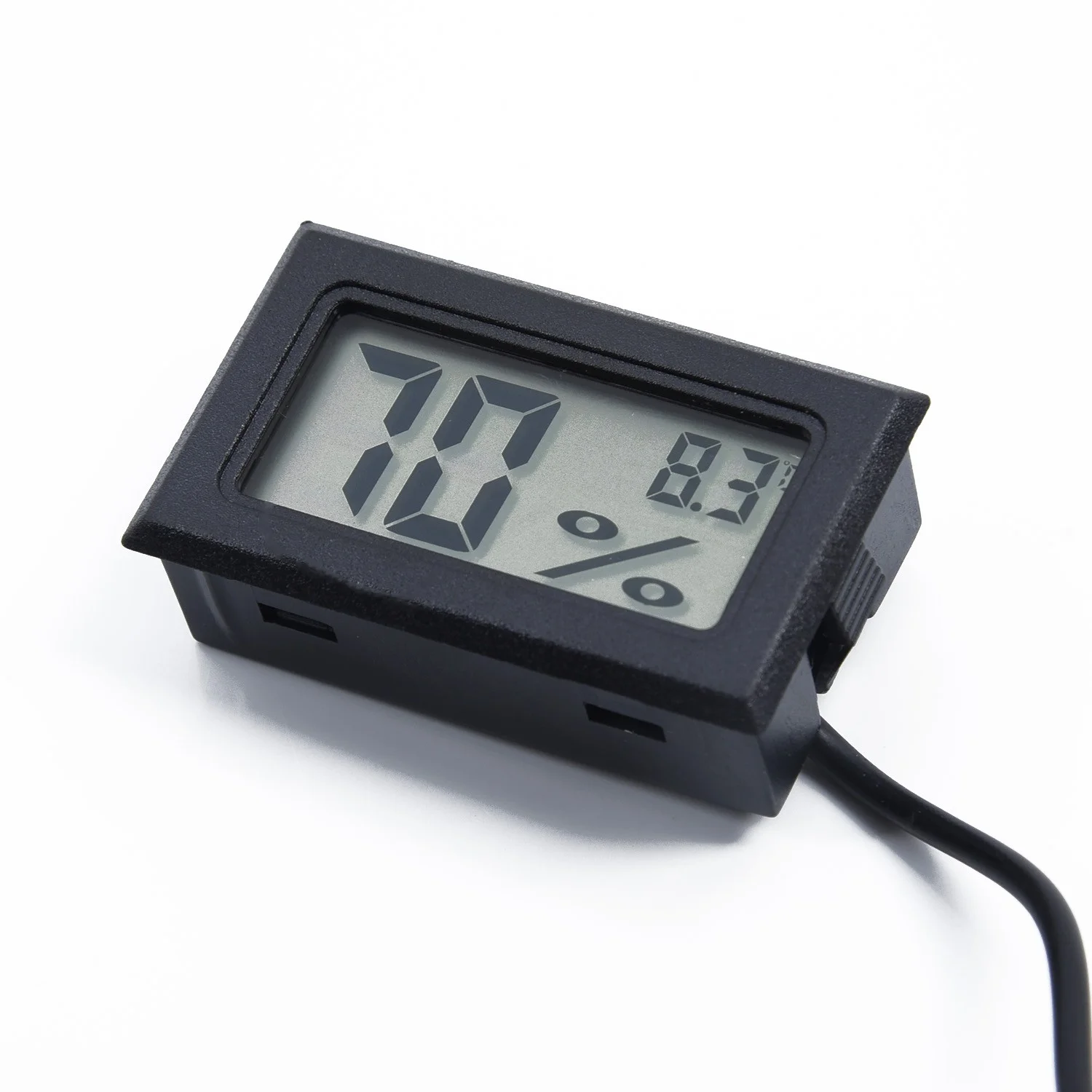 Digital LCD Thermometer Hygrometer Mini Temperature Humidity Meter Probe Sensor Indoor Room Gauge for Home Office Greenhouse Incubator Fridge Monitoring Accurate Display Kenya