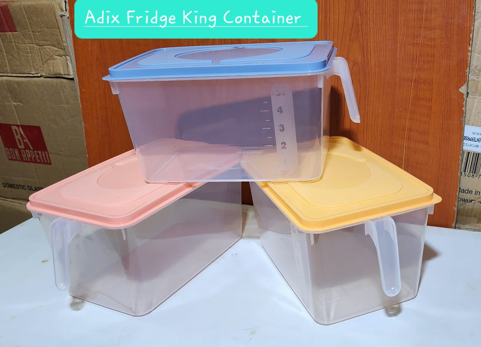 ADIX Fridge King (Open Handle) container