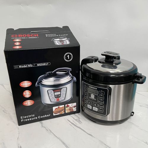 ELECTRIC PRESSURE. Bosch 6 Litres Multifunctional Electric Pressure Cooker. VERY GOOD QUALITY HIGHLY RECOMMENDED