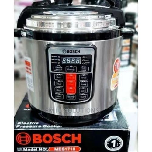 ELECTRIC PRESSURE. Bosch 6 Litres Multifunctional Electric Pressure Cooker. VERY GOOD QUALITY HIGHLY RECOMMENDED